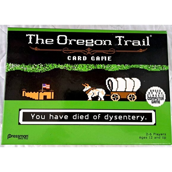 The Oregon Trail Card Game New in Box Unsealed - Picture 1 of 16